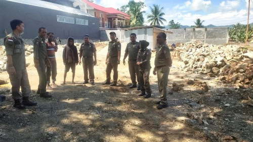 SATPOL PP DAN DAMKAR KABUPATEN BONE BOLANGO MELAKSANAKAN PATROLI RUTIN PENGAWASAN DAN PENEGAKKAN PERDA